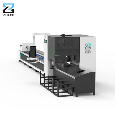 자동 금속 파이프 래이저 커팅 머신 2000W-8000W CNC 레이저 금속 파이프 커터 기계