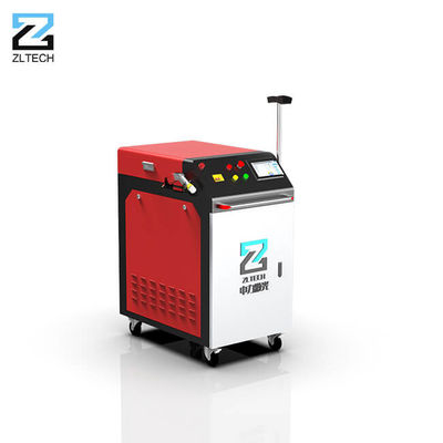 손은 레이저 녹 제거 기계 1500w 1000 와트를 잡았습니다